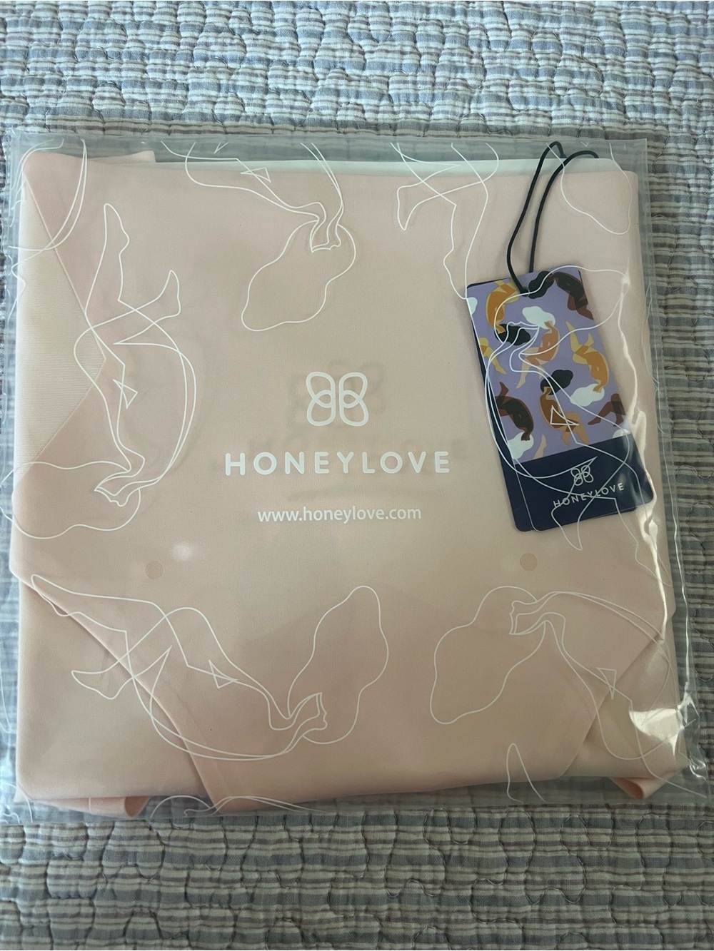 Honeylove Crossover Shaper Brief  Women’s Panties - Blush Pink